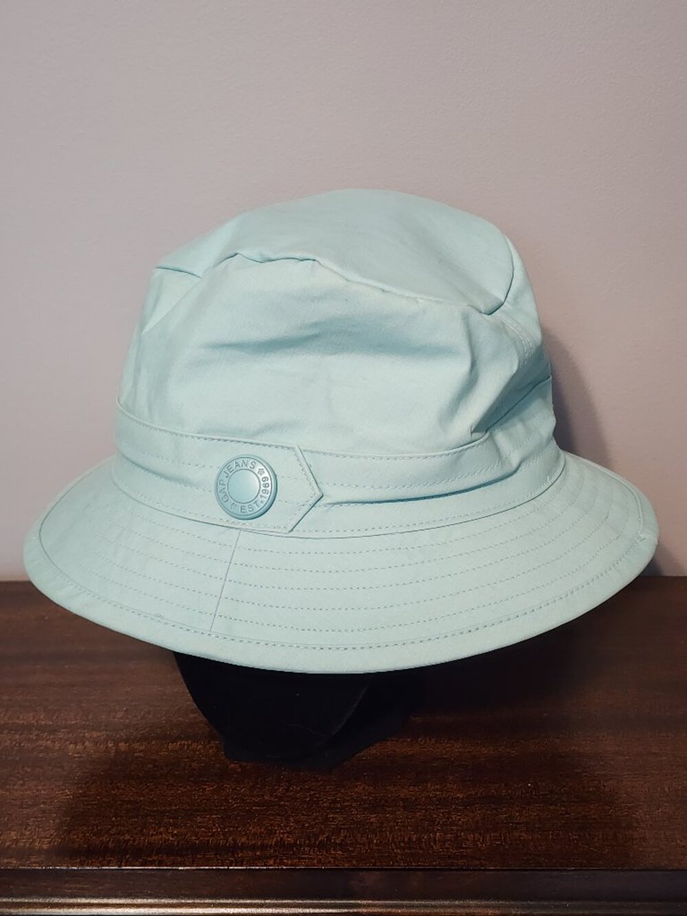 GAP Bucket Hat Fitted Women's Green Blue Cotton S/M
